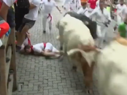 5 людей постраждали під час традиційного забігу биків в Іспанії