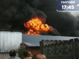 На Черниговщине загорелся завод по производству масла
