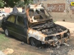 У Запоріжжі мало не згорів чоловік, який намагався підпалити чужий автомобіль