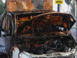 В результате взрыва на АЗС в Запорожье пострадал человек