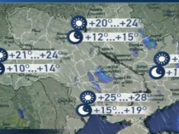 В Украину пришло временное похолодание