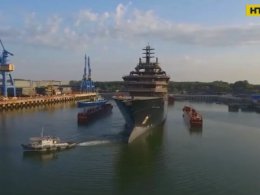 Самую большую в мире частную яхту спустили на воду в Румынии