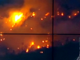 На Киевщине второй день тушат пожар на стихийной свалке