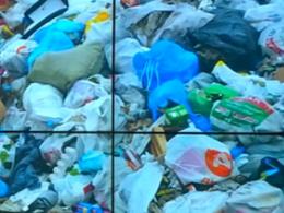 Стихийную мусорную свалку неподалеку жилых домов обустроили в Киевской области