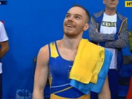 Украинец Олег Верняев завоевал первую бронзовую медаль на чемпионате мира по спортивной гимнастике