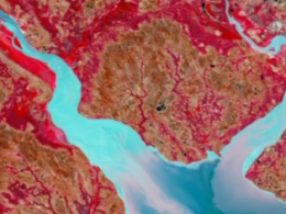 NASO показало новые снимки Земли в необычных цветах