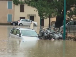 4 человека погибли из-за сильного наводнения во Франции