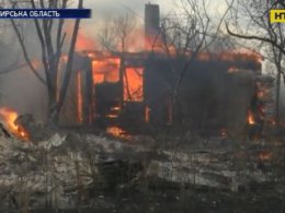 Масштабна пожежа на Житомирщині залишила без даху над головою десятки людей