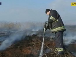 В Україні аномально рано почали горіти торфовища