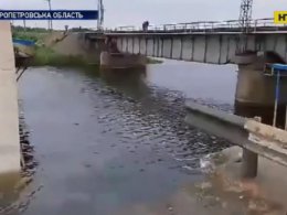 На Днепропетровщине под фурой обрушился мост