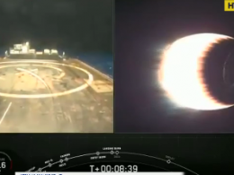 Falcon 9 успішно доправила в космос нову партію супутників і повернулася на Землю