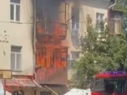 40 человек остались без крыши над головой из-за пожара в жилом доме в центре Одессы