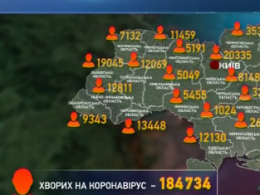 У более 3,5 тысяч украинцев накануне обнаружили коронавирус