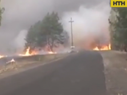 Шестые сутки подряд на Луганщине тушат масштабные пожары