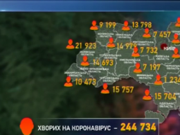 В Украине зарегистрировали 5397 новых случаев Ковид-19