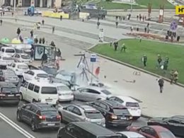 Шокирующее ДТП произошло на Майдане Независимости в столице