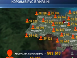 В Украине Ковид-19 заболели 13357 человек
