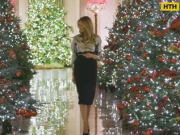 Мелания Трамп последний раз украсила Белый дом к зимним праздникам