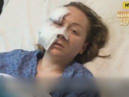 Украинке  порезали лицо ножом в Турции