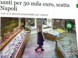 В Неаполе мужчина потерял в супермаркете бриллианты на 50 000 евро