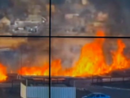 В Охтирці на Сумщині сталася пожежа біля лікарні