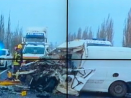 Автобус із трунами померлих від коронавірусу потрапив в жахливу ДТП на Миколаївщині