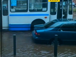 У Дніпрі через тривалі потужні зливи затоплено 500 будинків