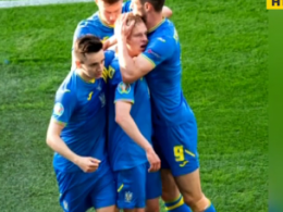 Сборная Украины по футболу прорвалась к одной четвертой финала Чемпионата Европы