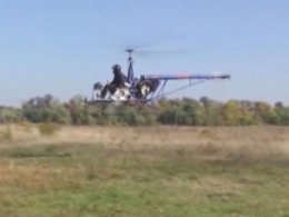 На Ровенщине отец с сыном сконструировали настоящий вертолет